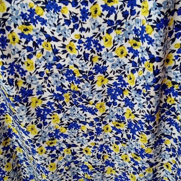 Old Navy Women's Floral Three Quarter Sleeve Medium Dress. Cottagecore, Summer - Picture 3 of 8